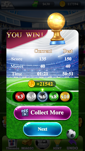 Solitaire Football 2026 official screen 3